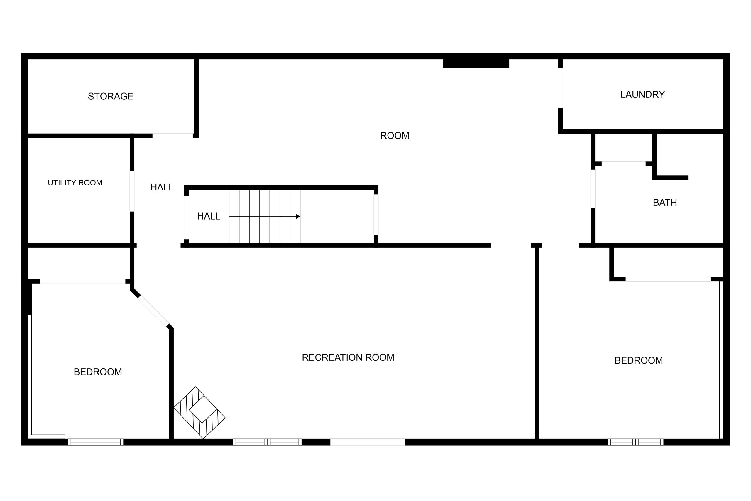 2D Floor Plan for 8615 North Montana Avenue